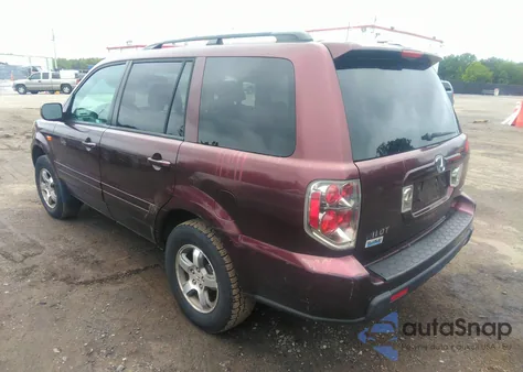 2007 Honda Pilot Ex z USA, uszkodzony, nr VIN 2HKYF18437H513674